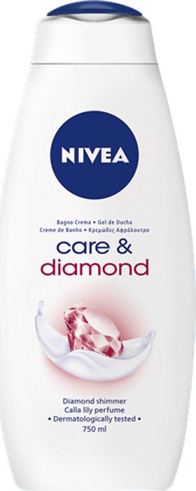 Nivea Żel pod prysznic Care and Diamond Touch Cream 750ml