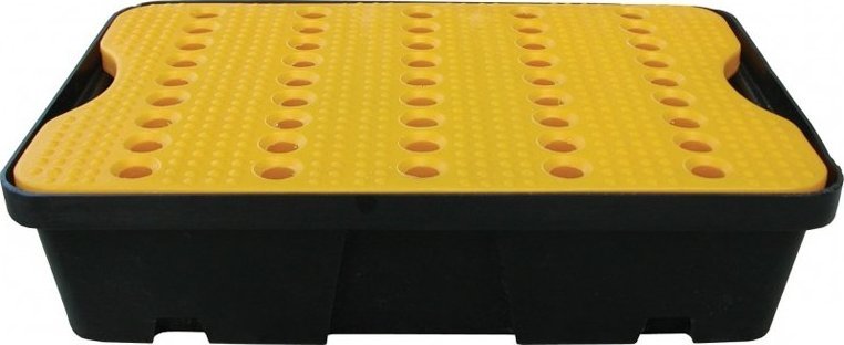 Topserw Wanna wychwytowa z kratownicą o pojemności 20 l, wym. 600 x 400 x 155 mm (kratownica żółta)