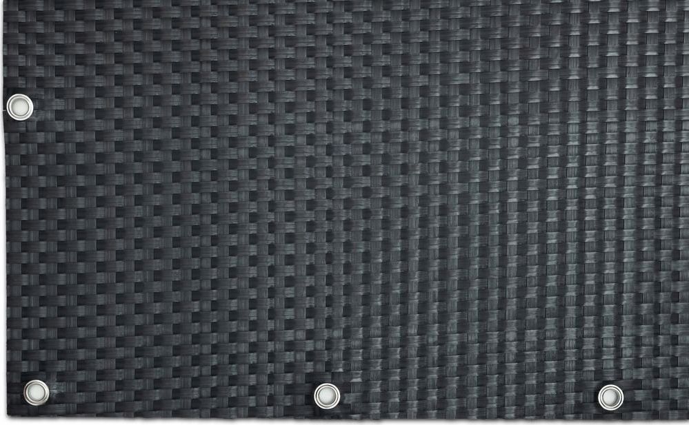 Basari Mata osłona na balkon OCZKOWANA NA WYMIAR STALOWY