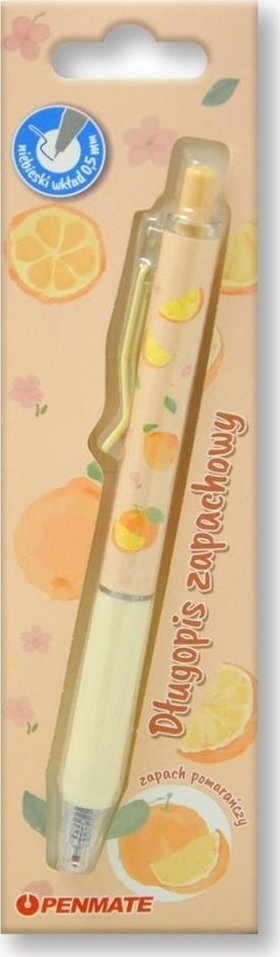 Długopis żelowy zapachowy pomarańczowy PENMATE