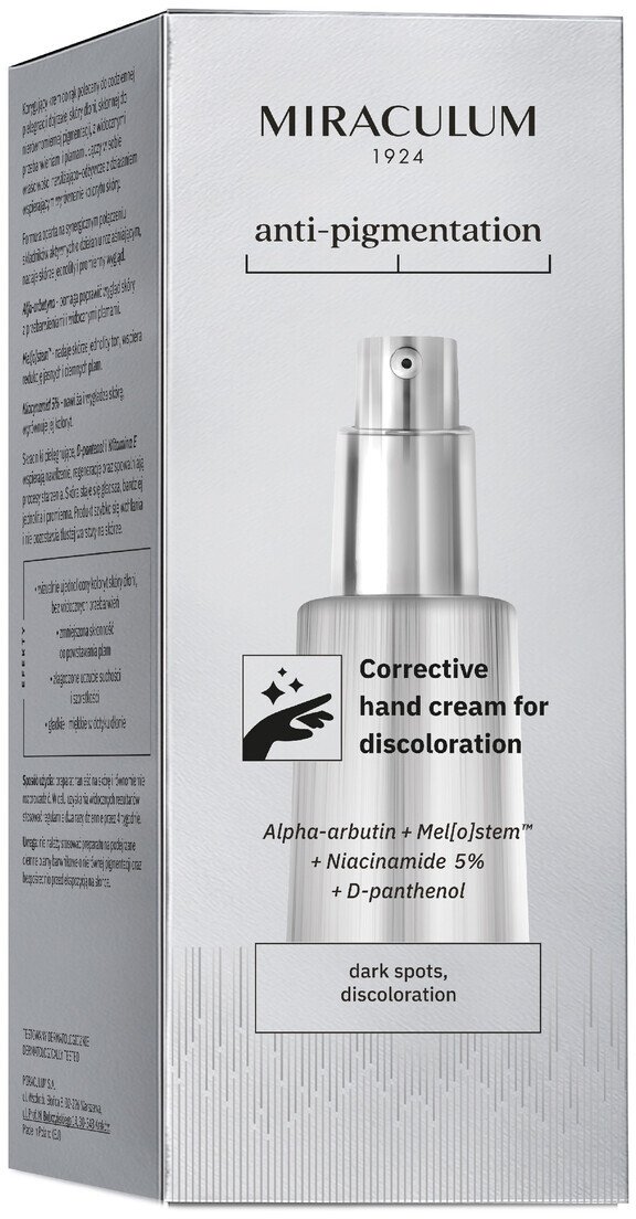 Miraculum Anti-Pigmentation Krem do rąk korygujący przebarwienia 100ml