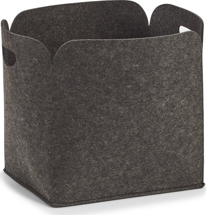 Zeller Pojemnik filcowy, kosz, kolor szary, 36x28x36 cm, ZELLER