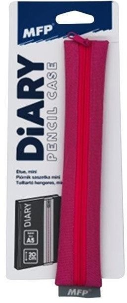 Saszetka na zeszyt mini z gumką różowa 20x45cm