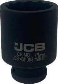 JCB Nasadka udarowa głęboka 3/4" 43mm (12-kątna)