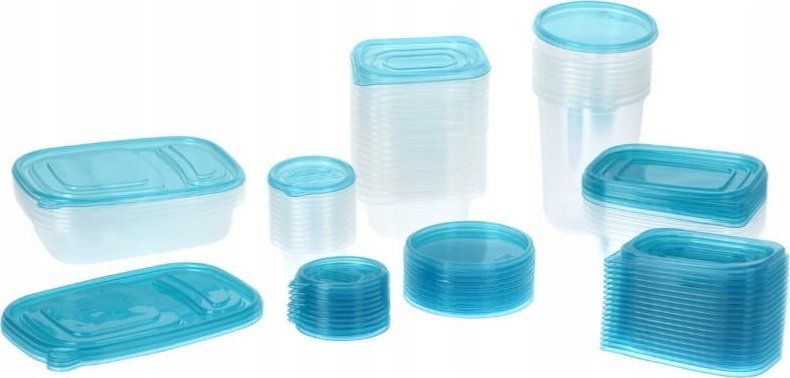 Koopman Pojemniki do przechowywania Zestaw 50 szt.