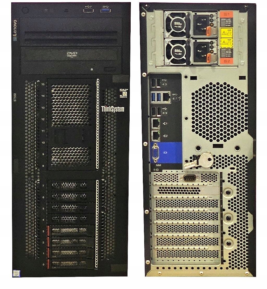 Rack Rail Set, 2U, Kit Rack,