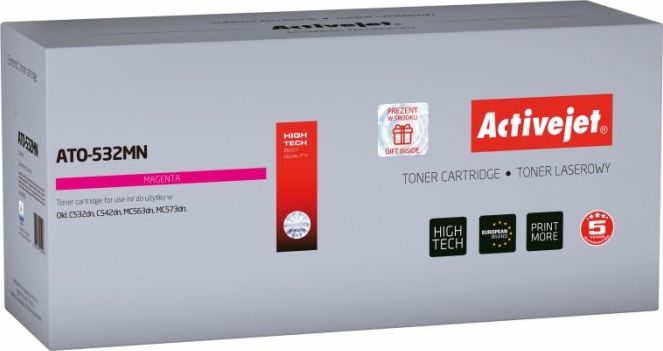 Toner Activejet ATO-532MN Magenta Zamiennik 46490402 (ATO-532MN )