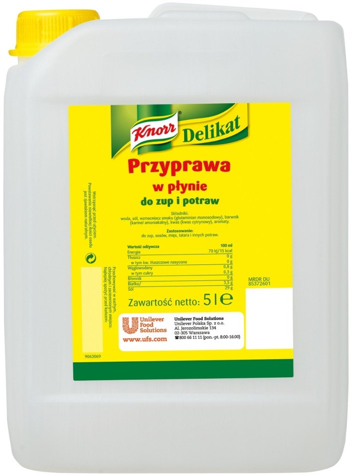 Przyprawa w płynie Delikat 5L (6 kg) - Knorr