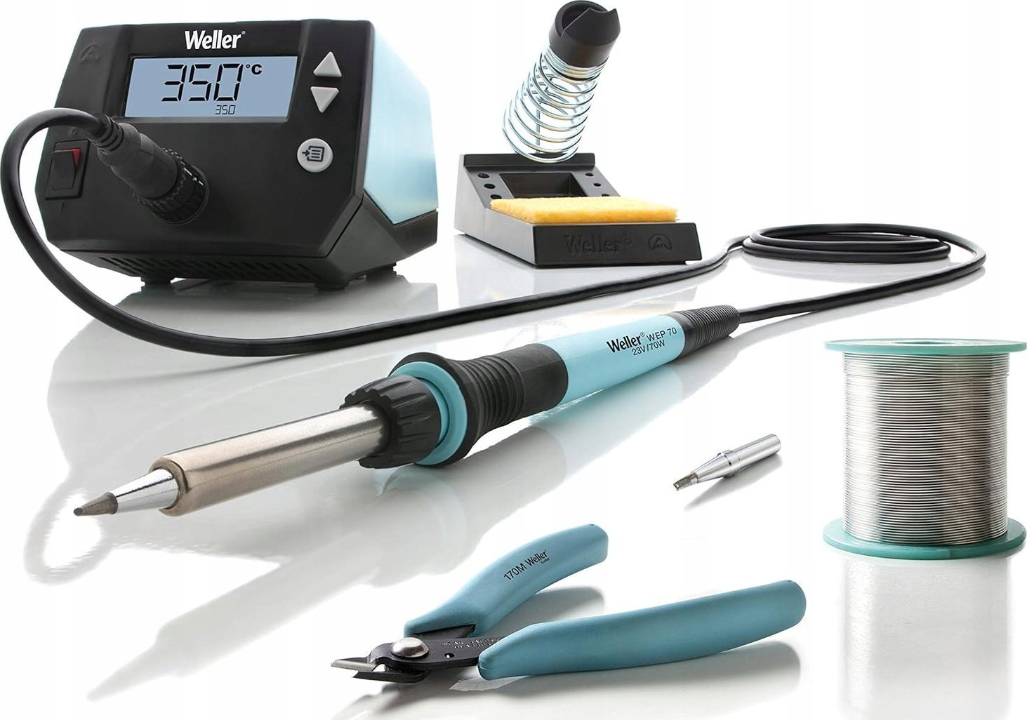 Weller Stacja lutownicza Weller WE1010 zestaw edukacyjny 70 W/230 V cyfrowa
