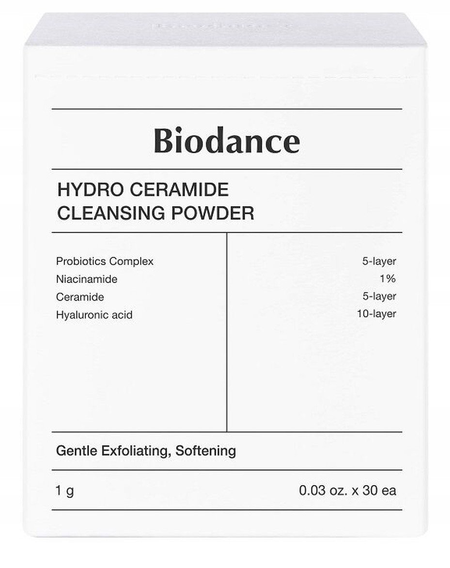BIODANCE_Hydro Ceramide Cleansing Powder puder enzymatyczny do twarzy 30x1g