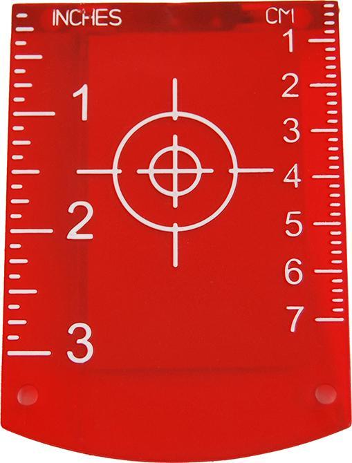 Geoline Tarcza laserowa z filtrem czerwonym