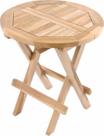 Divero Stół ogrodowy DIVERO wykonany z drewna tekowego