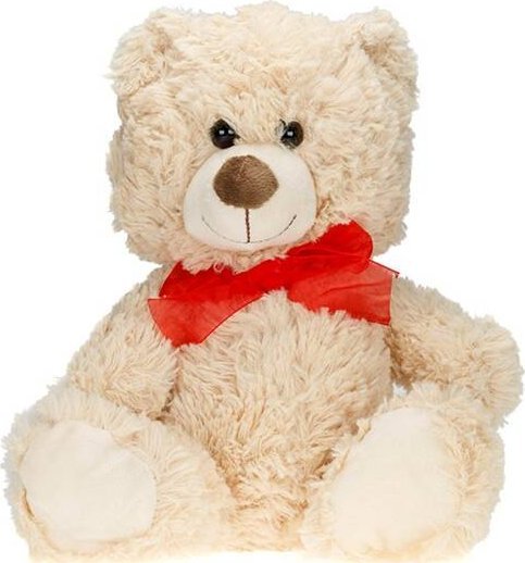 Carmotion Maskotka Teddy Pets Miś, beżowy, 28 cm