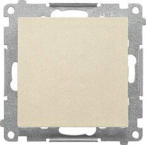 Kontakt-Simon Łącznik jednobiegunowy Kontakt-Simon 55 TW1.01/144 moduł 10 AX, 250V~, szybkozłącza szampański mat