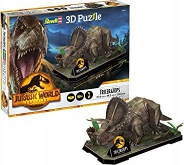 Revell *****REVELL puzzle 3D Jurassic Triceratops 00242