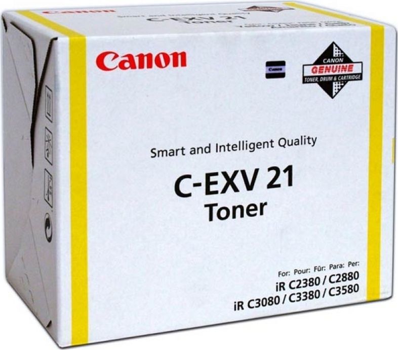 Toner Canon C-EXV21 Yellow Oryginał (CF2801B002)