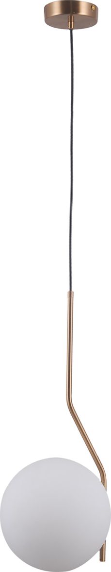 Lampa wisząca Italux Lampa wisząca biała do jadalni Italux Carimi PND-3300-1-HBR