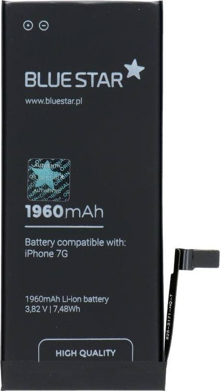 Bateria Partner Tele.com Bateria do iPhone 7 1960 mAh Polymer Blue Star HQ