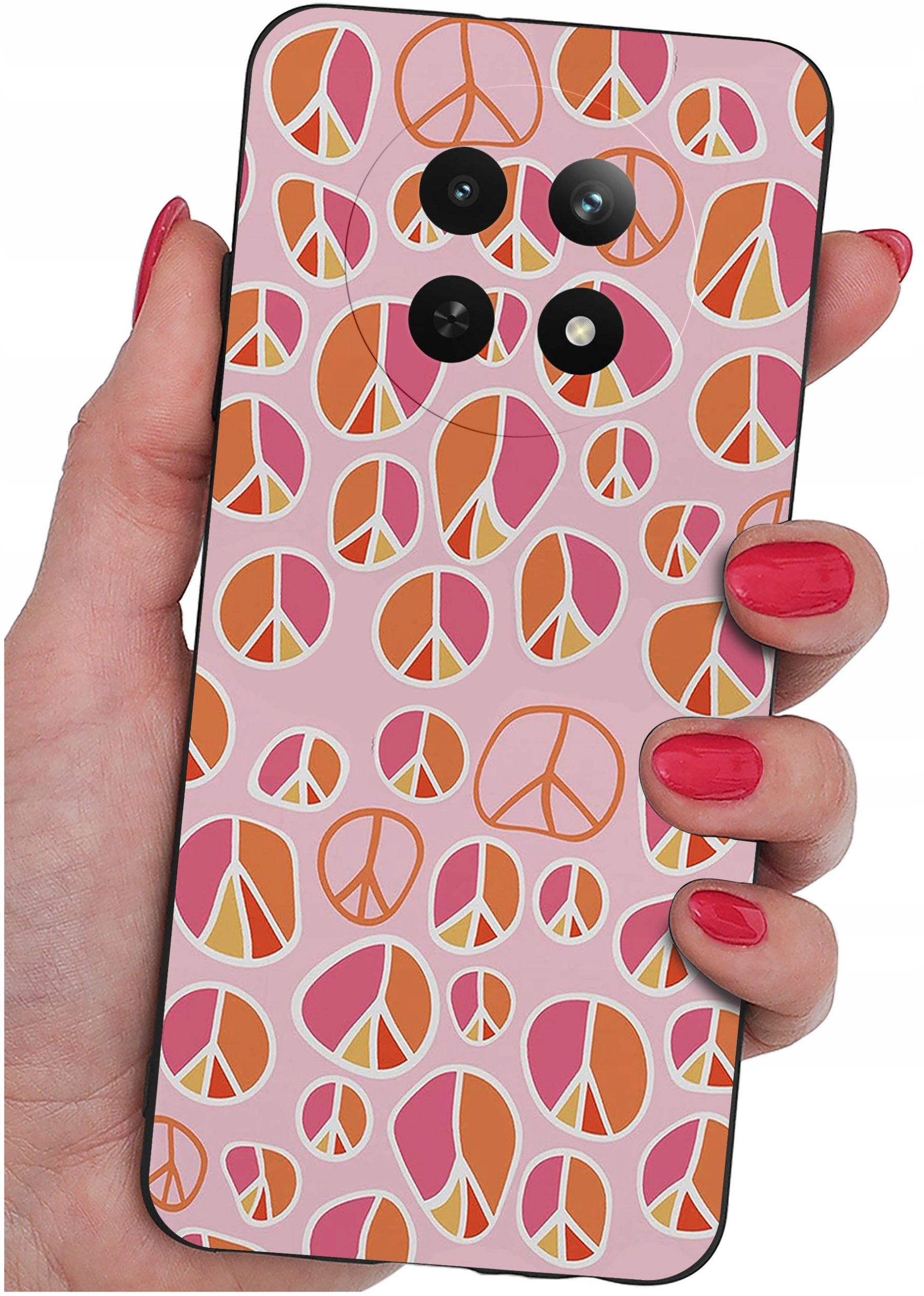 Etui do Realme 12 5G | 12x 5G WZORY |SILIKONOWE MATT CASE + SZKŁO 9H