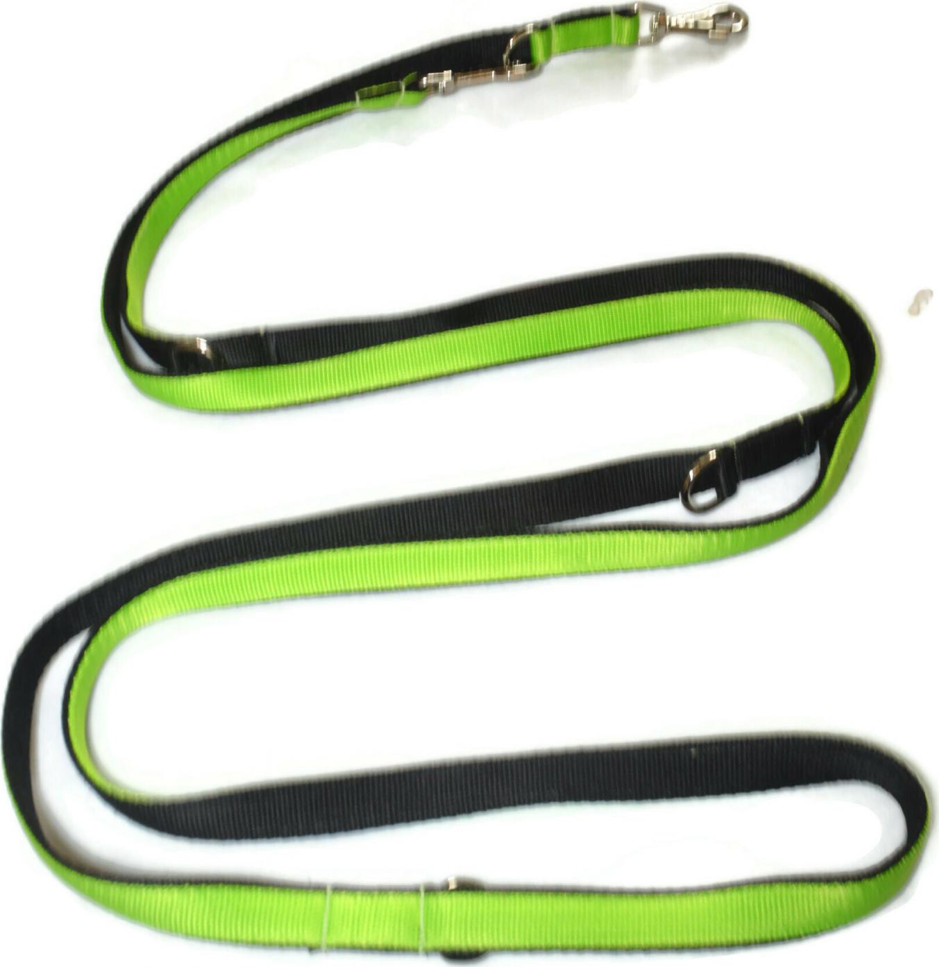 Alizoo Długa smycz dla psa, podwójna, przepinana 25mm/330cm - ALIZOO