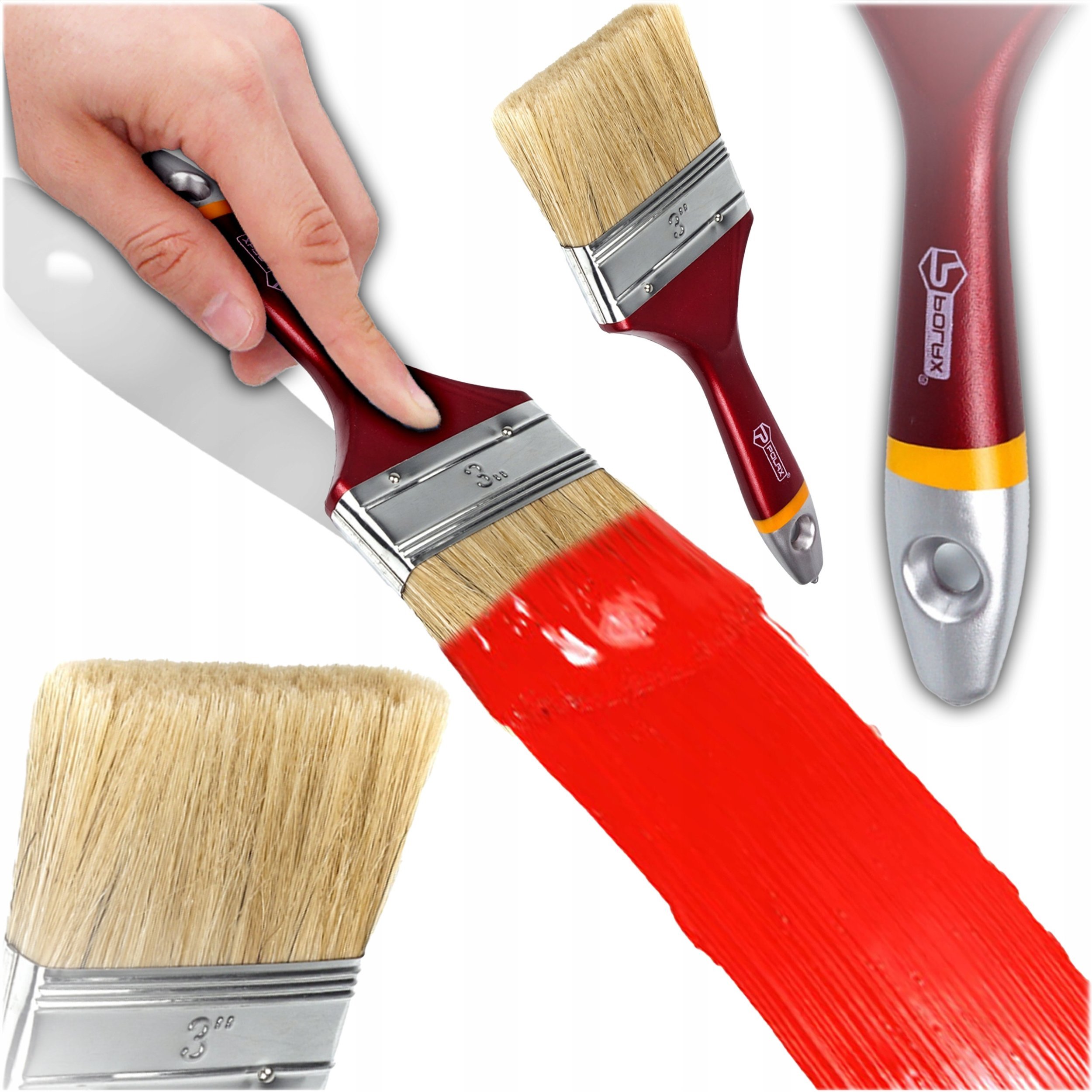 PĘDZEL ANGIELSKI EURO 75mm