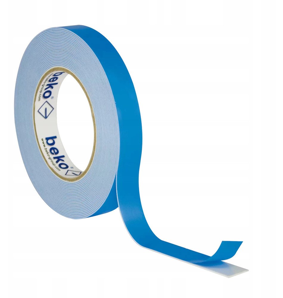 Taśma dwustronna montażowa z pianki PE Beko 19mm 10m EXTRA MOCNA
