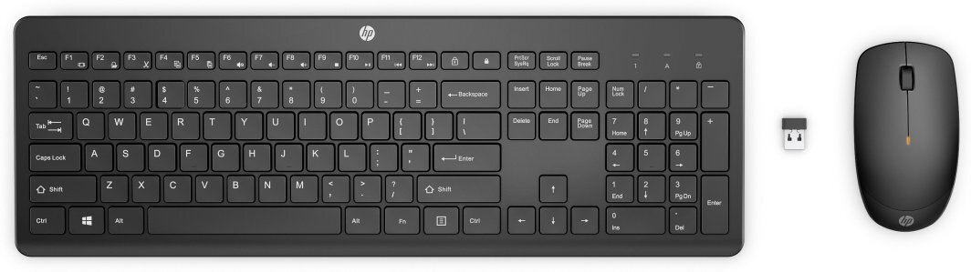 Klawiatura HP SPS-BRAC WL COMBO KEYBOARD SWE