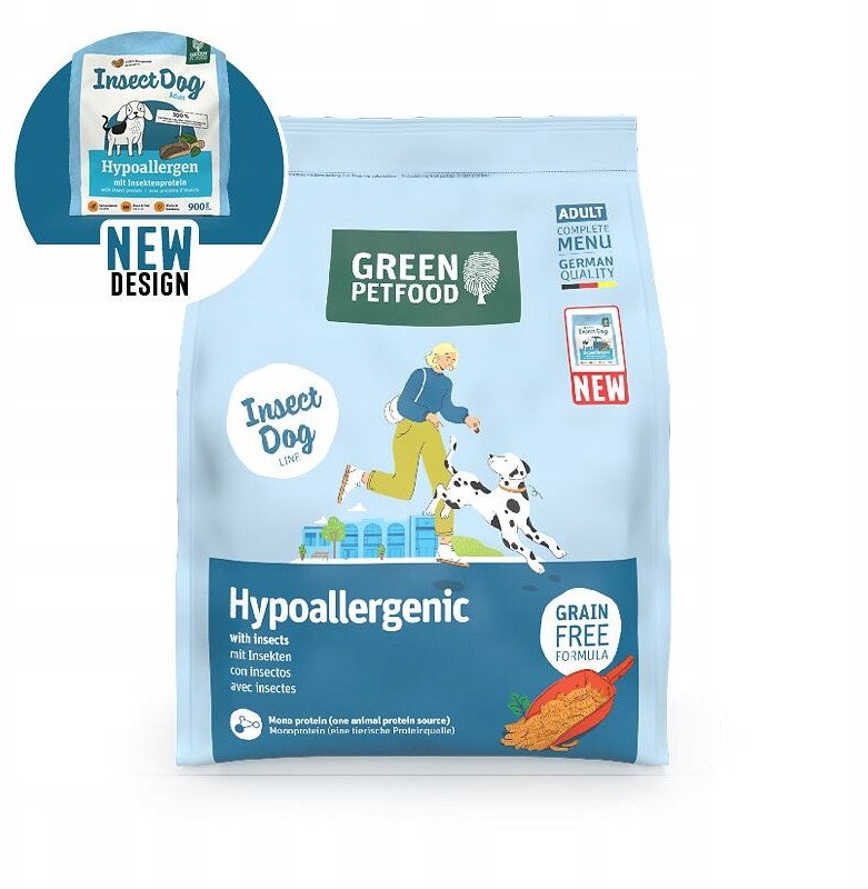 Josera Green Petfood Hypoallergenic with Insects 3kg