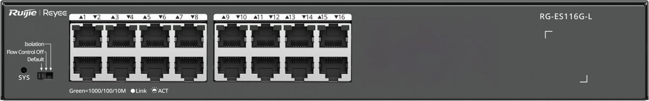 Reyee RG-ES116G-L Unmanaged Switch (RG-ES116G-L)