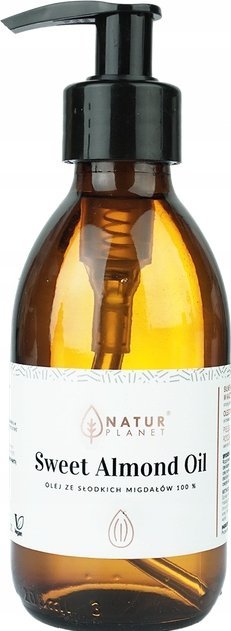 NATUR PLANET_Olej ze słodkich migdałów rafinowany 200ml