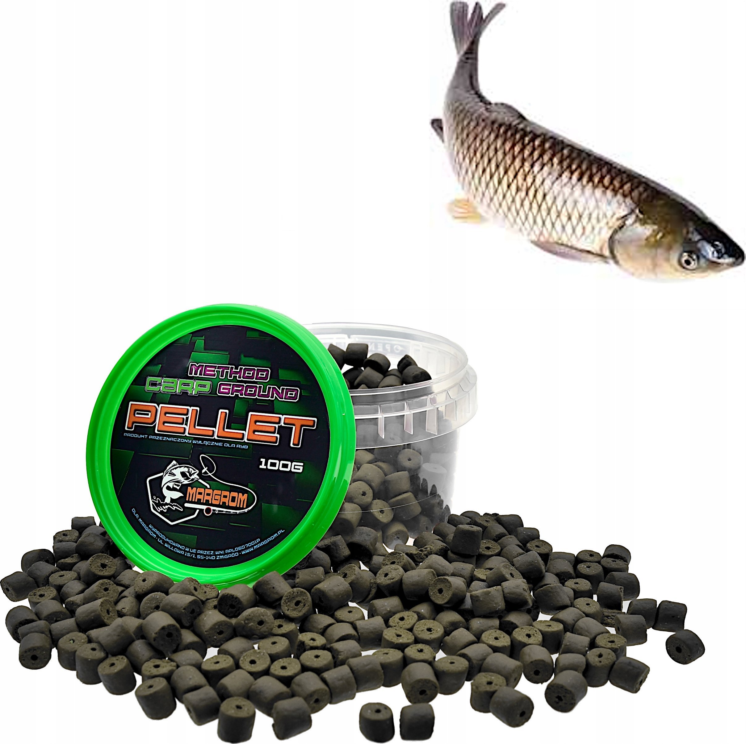 Margrom PELLET HACZYKOWY 8mm 100g Amur