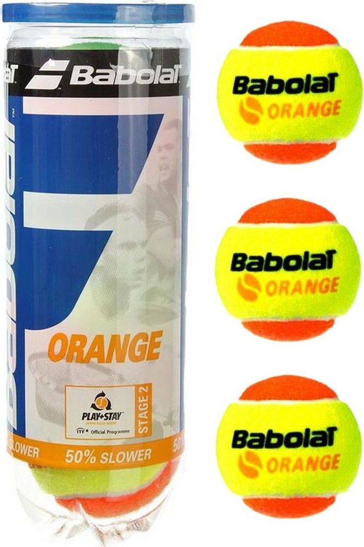Babolat BABOLAT PIŁKA TENISOWA ORANGE - Piłeczki tenisowe 3 szt. - 14801