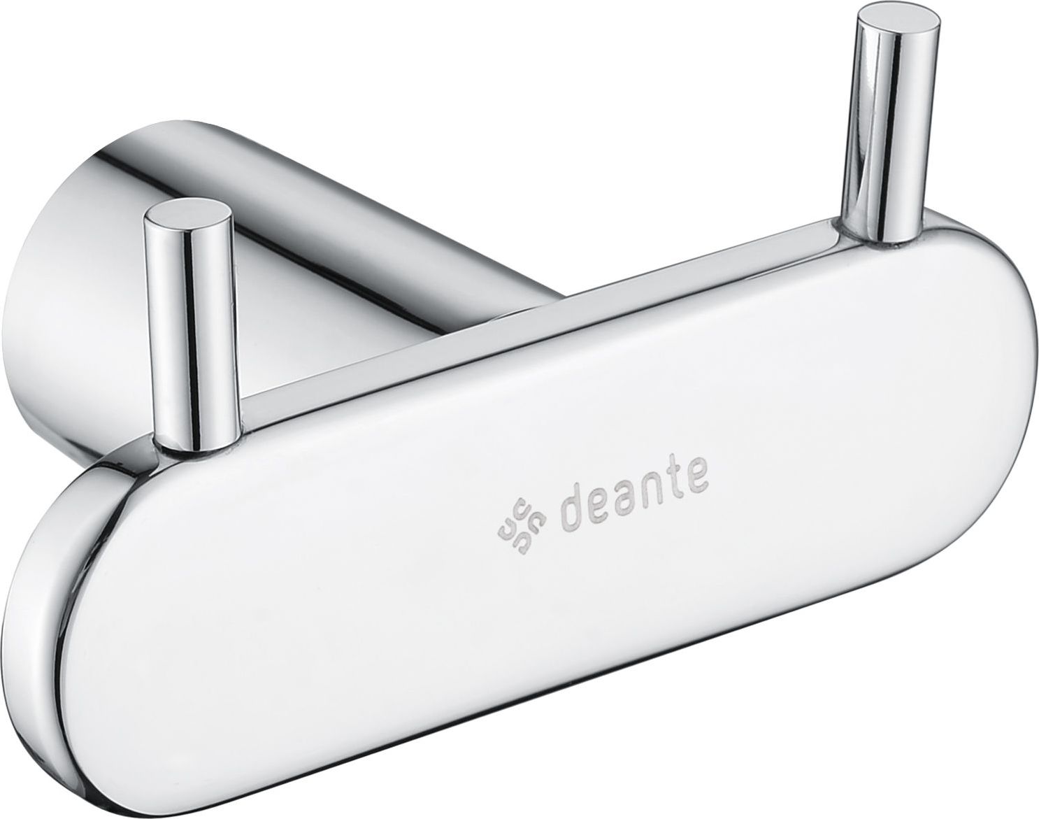 Deante Uchwyt 2-hakowy srebrny (ADR_0121)