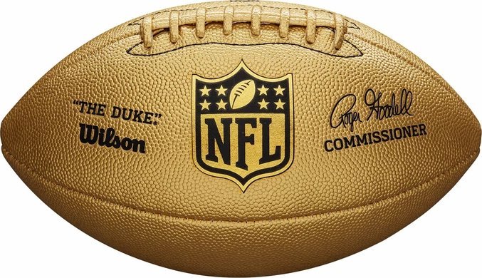 Wilson Piłka do futbolu amerykańskiego NFL Duke Metallic