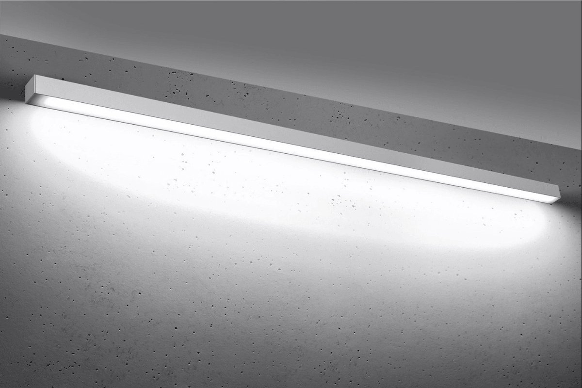 Kinkiet Thoro Lampa naścienna Pinne TH.237 Thoro LED 50W 4000K listwa do salonu biała