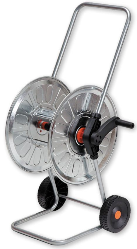 Bradas Wózek Zincato na wąż ogrodowy 1/2" 60m (AG212)