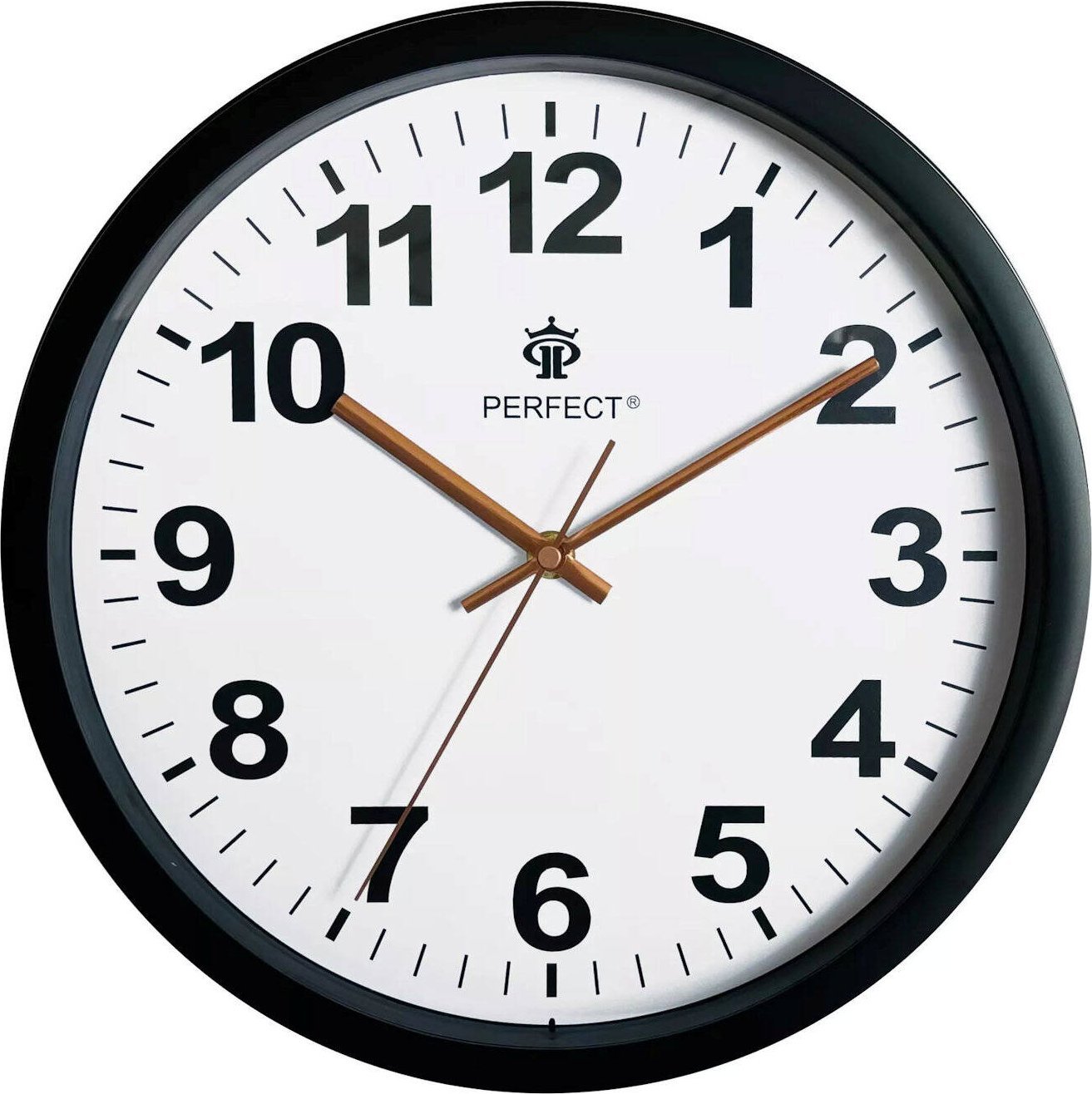 Perfect Zegar ścienny Perfect FX-5690 czarny 30 cm