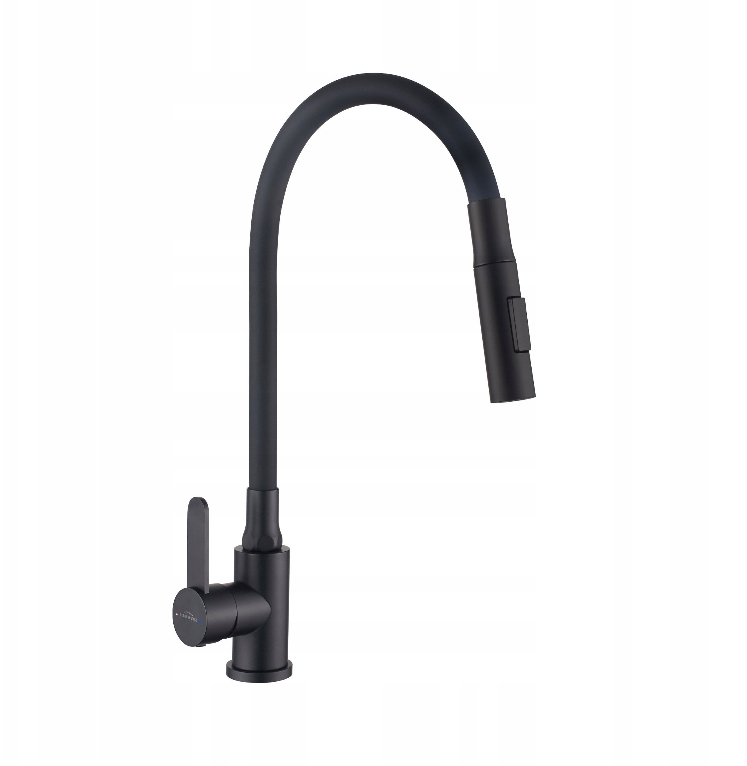 Invena bateria kuchenna Dalis, czarny BZ-64-004-L