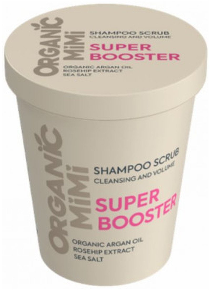 Organic Mimi Szampon-peeling zwiększający objętość Super Booster 310g