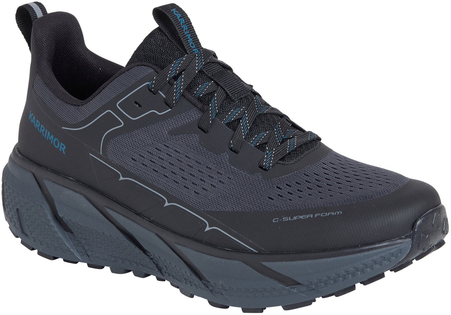MĘSKIE BUTY SPORTOWE TREKKINGOWE OUTDOOR KARRIMOR SINGLETRACK K1125-BKG