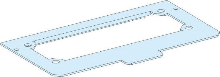 Schneider Electric Prisma Plus, system G, płyta otworowana, metalowa, IP30 LVS08875