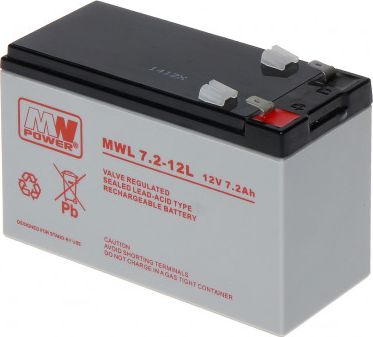 MW Power Akumulator 12V/7.2AH-MWL