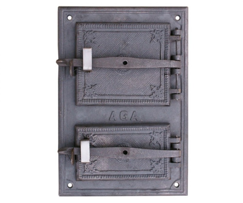 Drzwiczki hermetyczne żeliwne do pieca nr3 47x32,5 cm