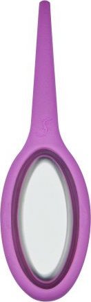 Lurch Zaparzacz do herbaty imbirowej z tarką, silikon/stal nierdzewna, 15,5 x 4,5 x 2,5 cm, różowy Tea-Egg / Lurch