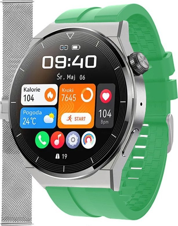 Smartwatch Enter SAT.111.5314.1411-SET Zielony