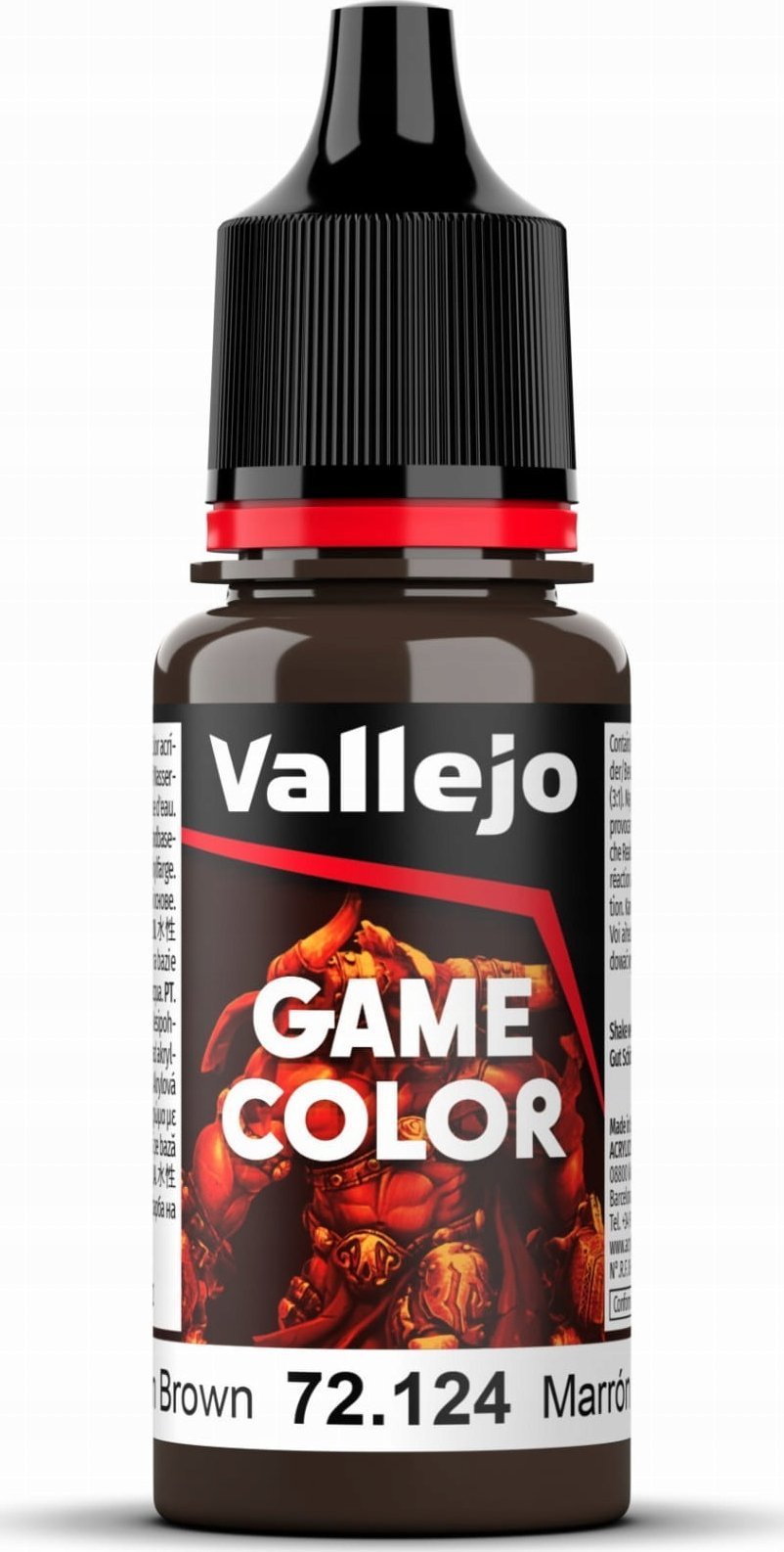 Vallejo Vallejo: 72.124 - Game Color - Gorgon Brown (18 ml)