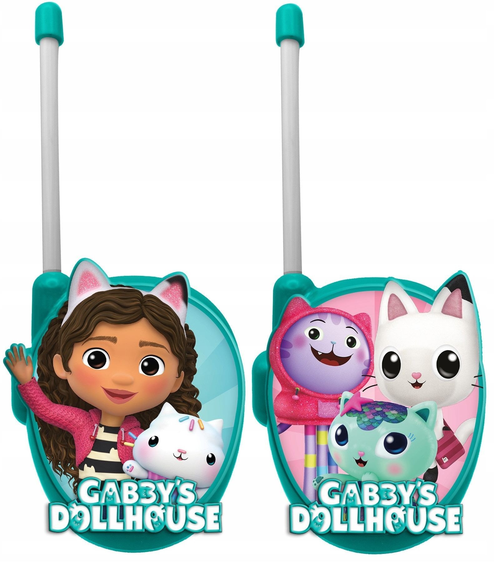 Zestaw 2x Radiotelefon Krótkofalówka Walkie Talkies 50m Koci Domek Gabi / Gd00058