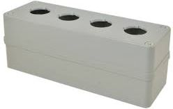 Promet Kaseta sterownicza K4 4 otwory fi 30mm szara (W0-KASETA K4)