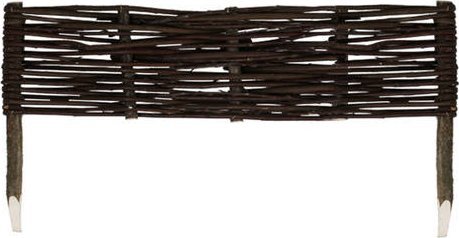 WickerPL Płotek wiklinowy niski 60 cm