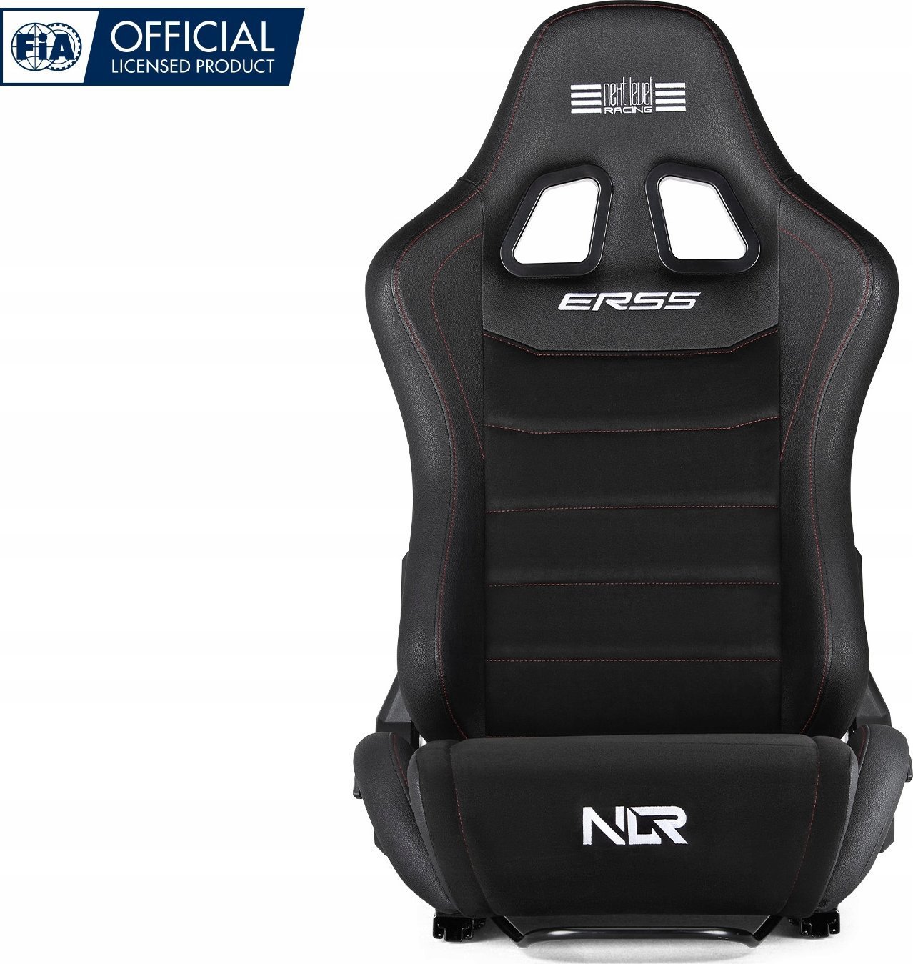 Next Level Racing ERS5 Elite Reclining Seat - PU-Leder & Wildleder Edition